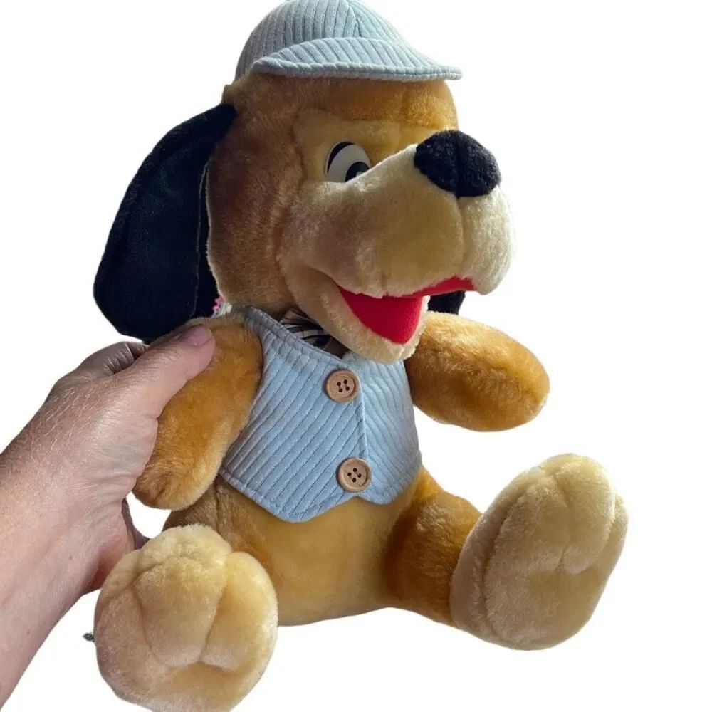 Vintage NWT 2002 King Plush dog hat vest bow tie